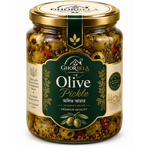 Homemade Olive Pickle (জলপাইয়ের আচার)